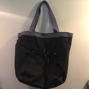 Victorious Secret Pink Black bag, good condition